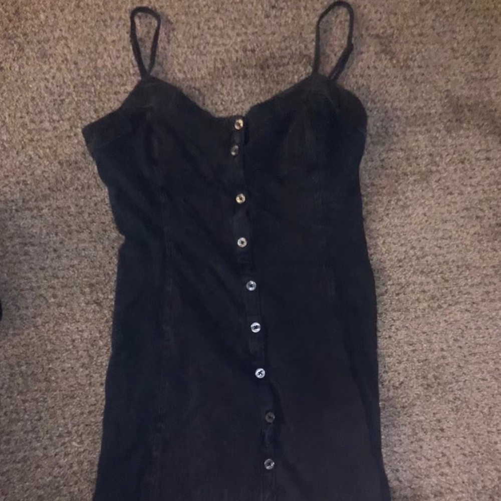 Cute short button up dress